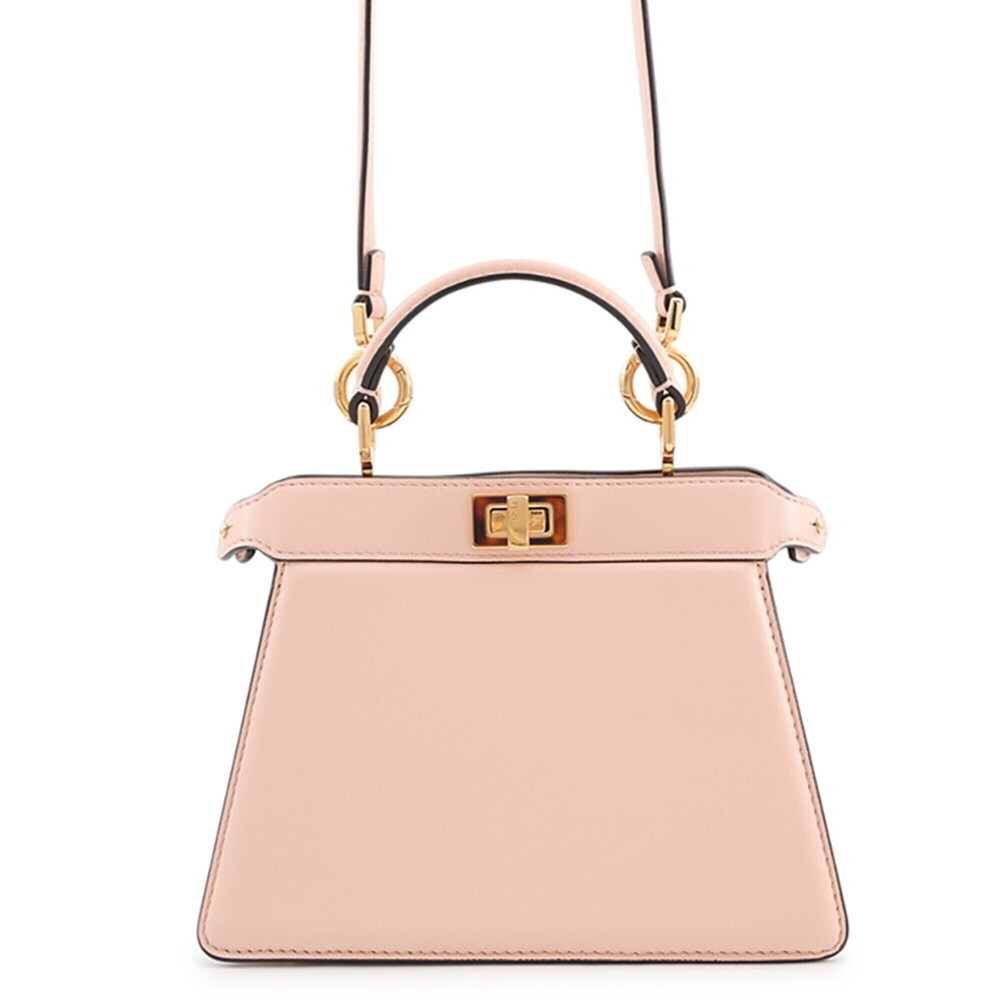 Fendi Peekaboo ISeeU Petite Leather Handbag 8BN335 FENDI 2-way Shoulder Bag W...